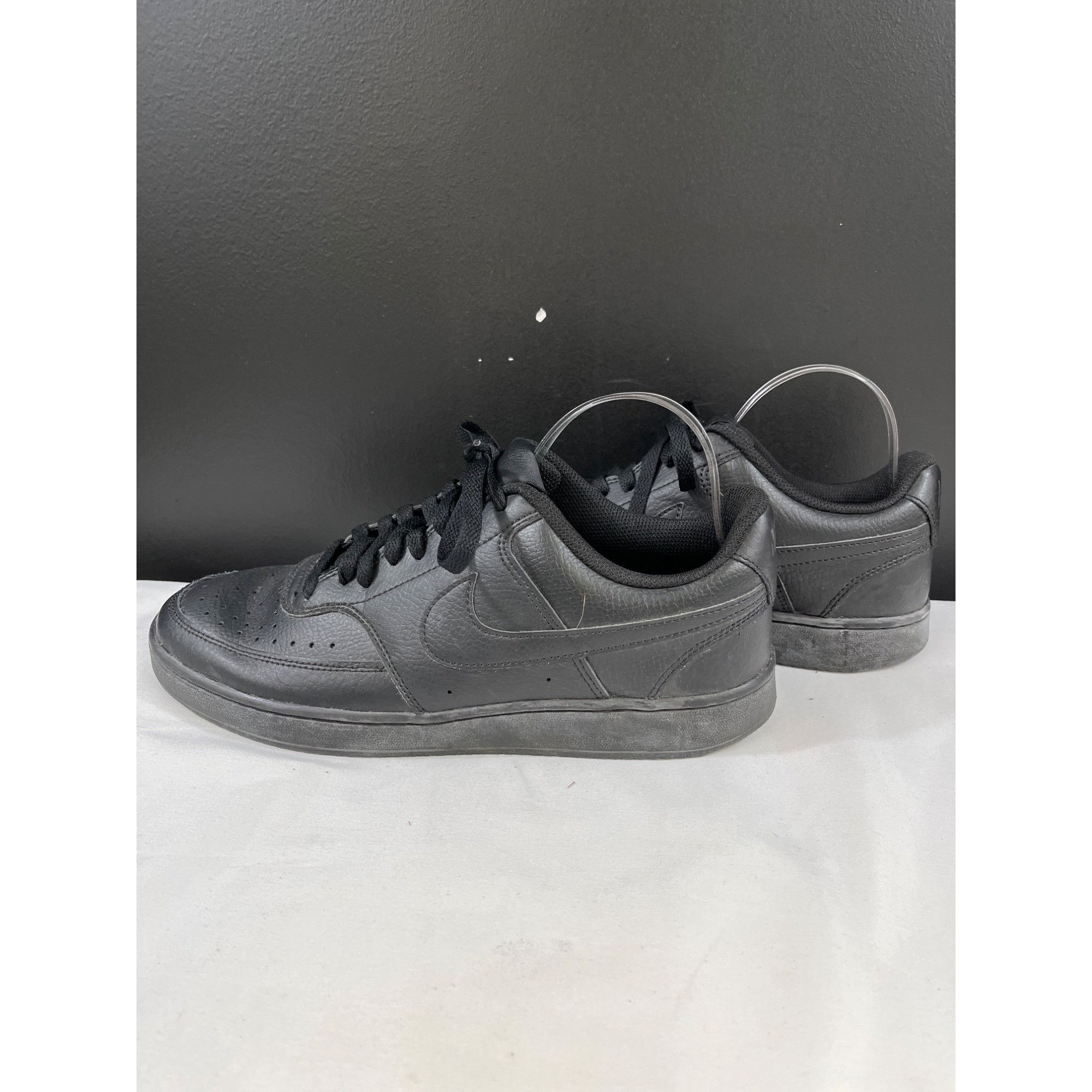 Nike Nike Court Vision Men's Black Shoes/Sneakers Size 9.5 SKU 56 Size US 9.5 / EU 42-43 - 4 Thumbnail