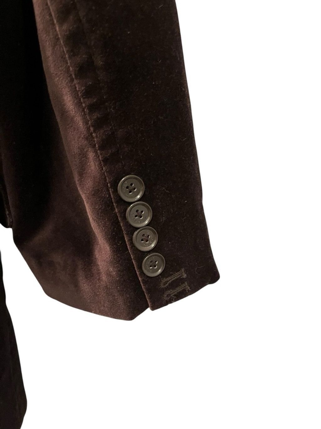 Marc Ecko Vintage Marc Ecko Velvet Cut & Sew Brown Blazer Size XL Size 48R - 10 Thumbnail