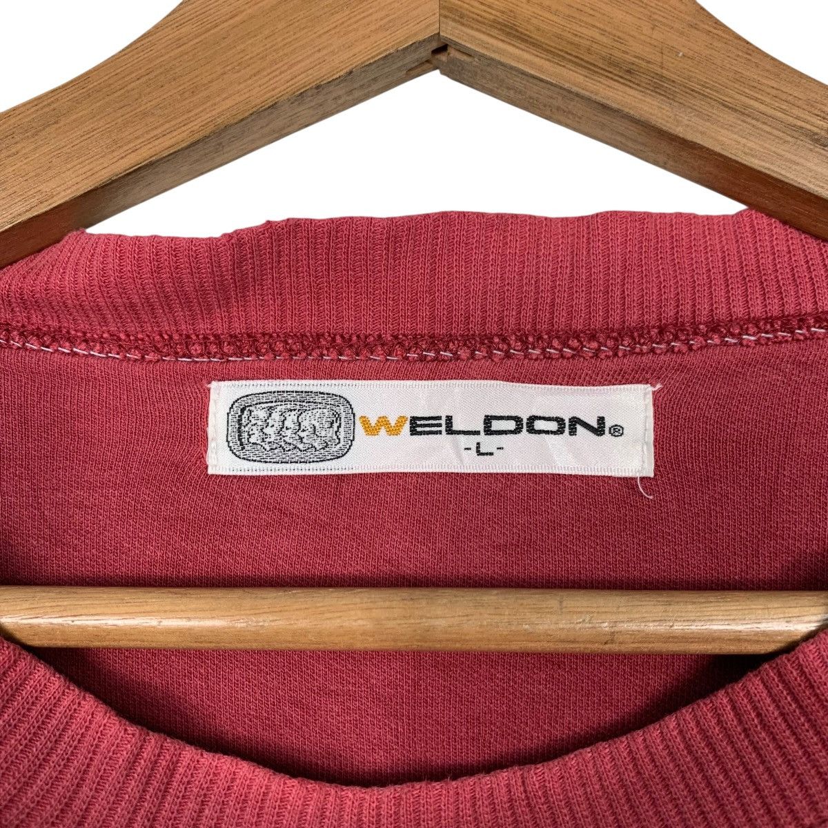 Japanese Brand Vintage WELDON Check Crewneck Sweatshirt #2944-C133 Size US L / EU 52-54 / 3 - 10 Thumbnail