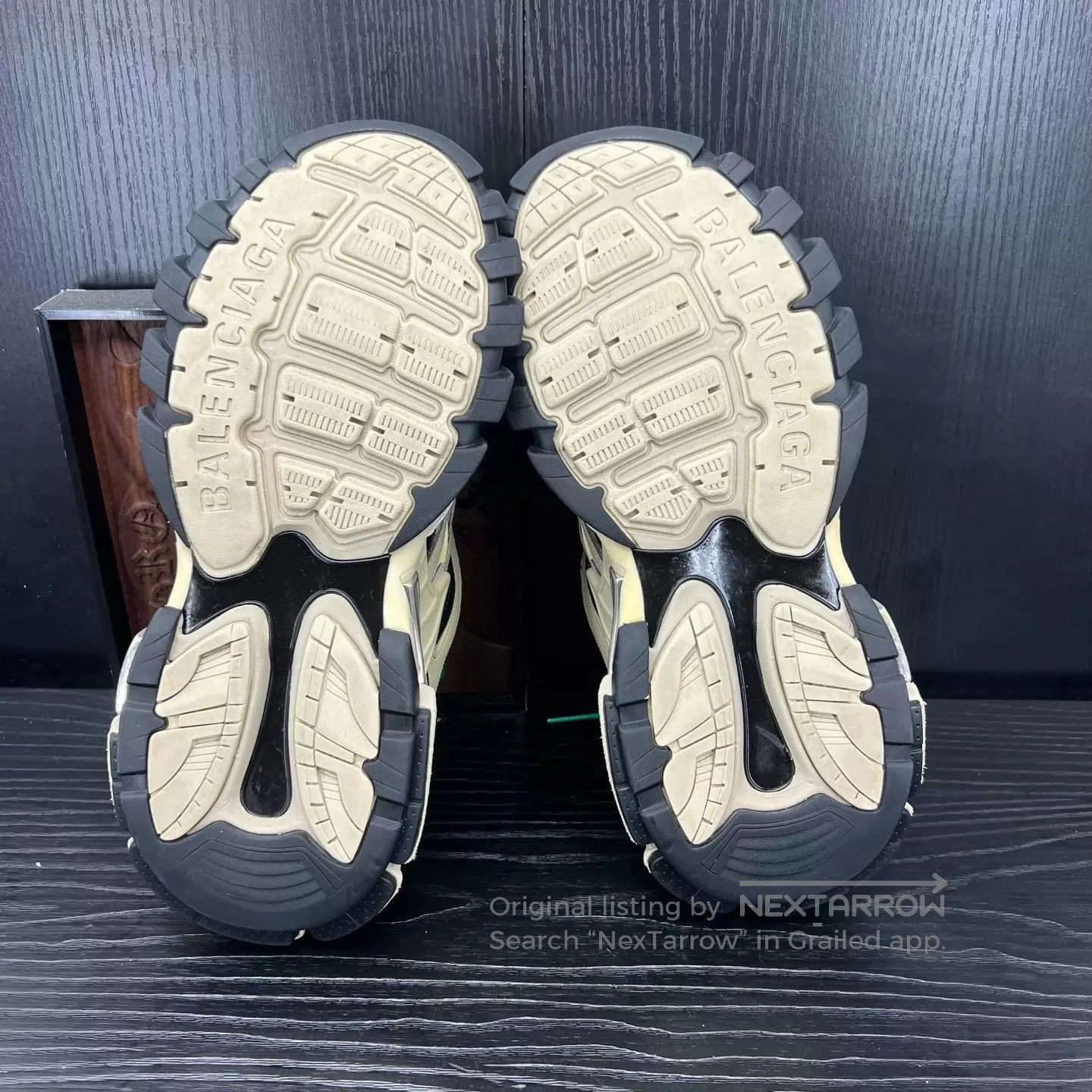 Balenciaga Brown Mesh Detailed Chunky Sneakers Size 10. Size US 10 / EU 43 - 3 Thumbnail