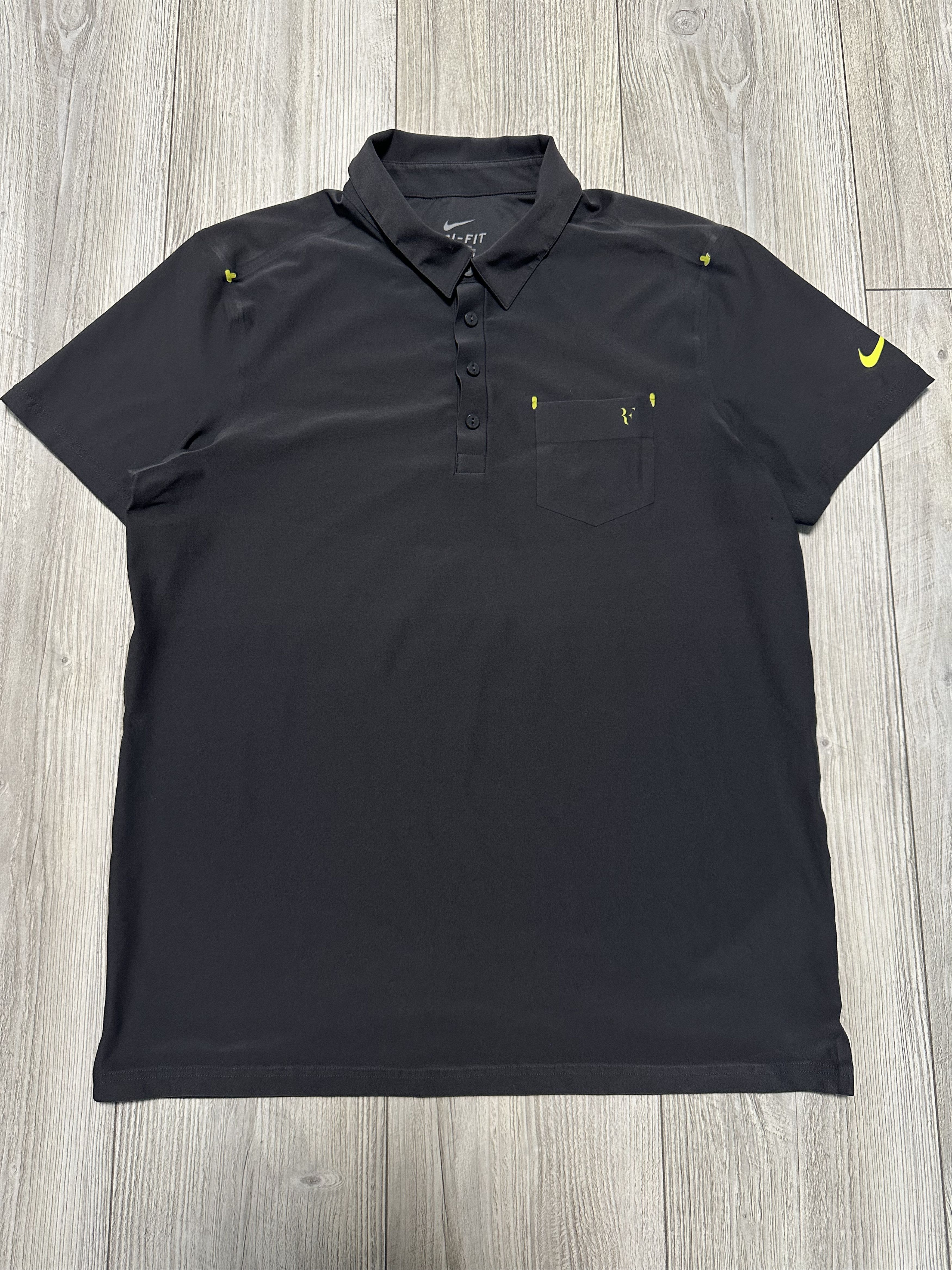 Nike Roger Federer RF 2012 FRENCH Tennis Polo Nike 446907-060 Size US L / EU 52-54 / 3 - 1 Thumbnail