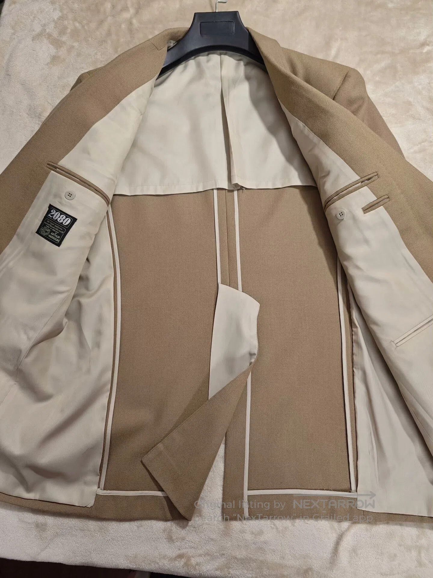 Japanese Brand Custom Harrison Wool Suit 2080. Size US L / EU 52-54 / 3 - 6 Thumbnail