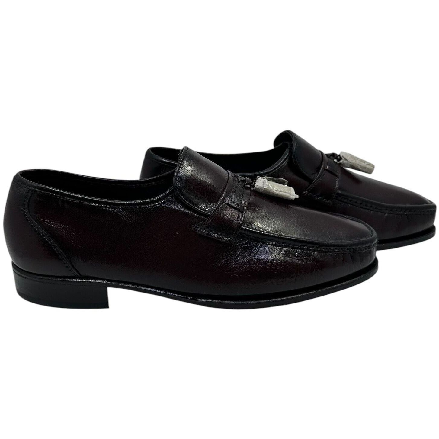 Florsheim Florsheim Mens Shoes 11 3E Brown Leather Tassel Loafers Size US 11 / EU 44 - 8 Thumbnail