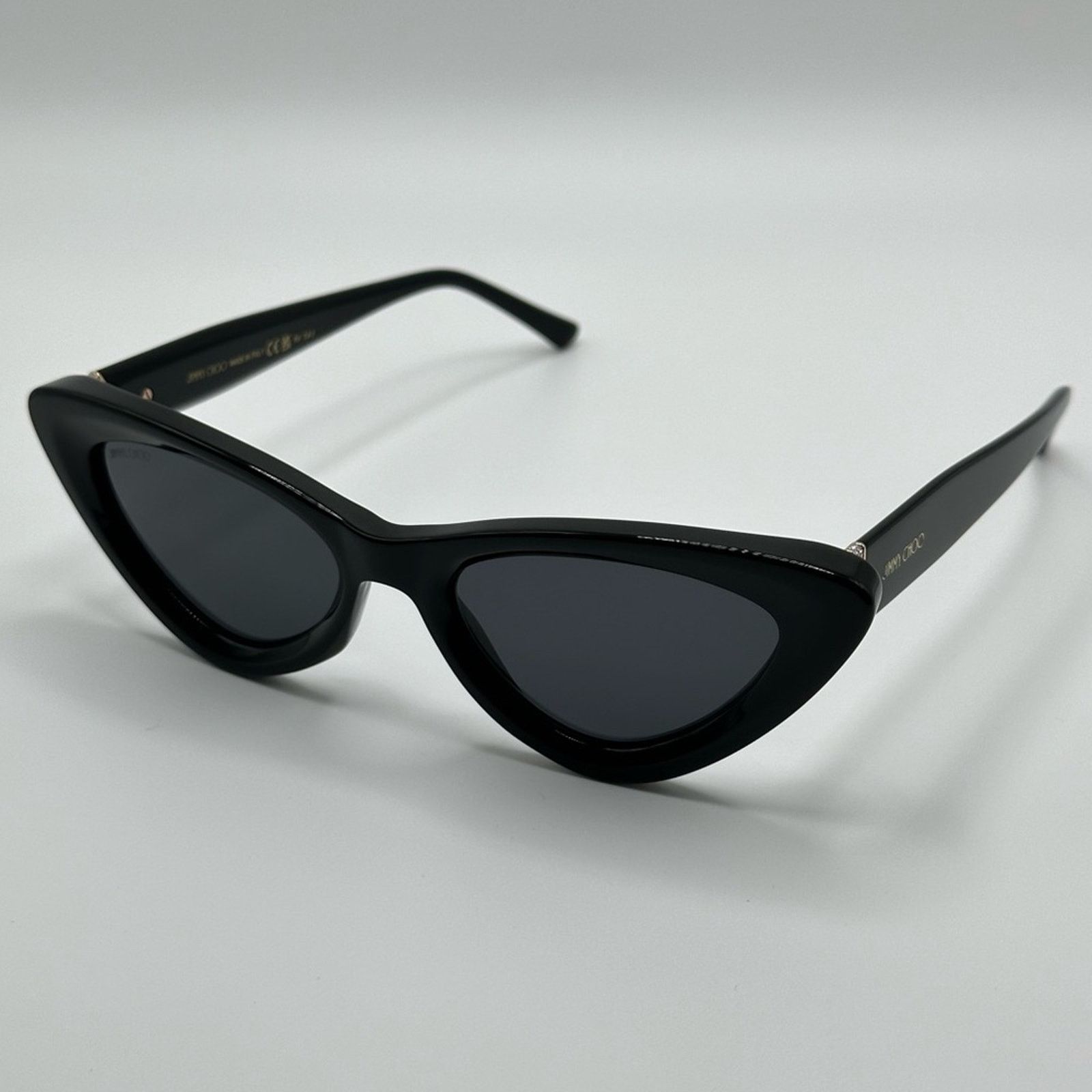 Jimmy Choo NEW JIMMY CHOO ADDY/S 0807 IR Black/Grey Women Sunglasses Size ONE SIZE - 4 Thumbnail
