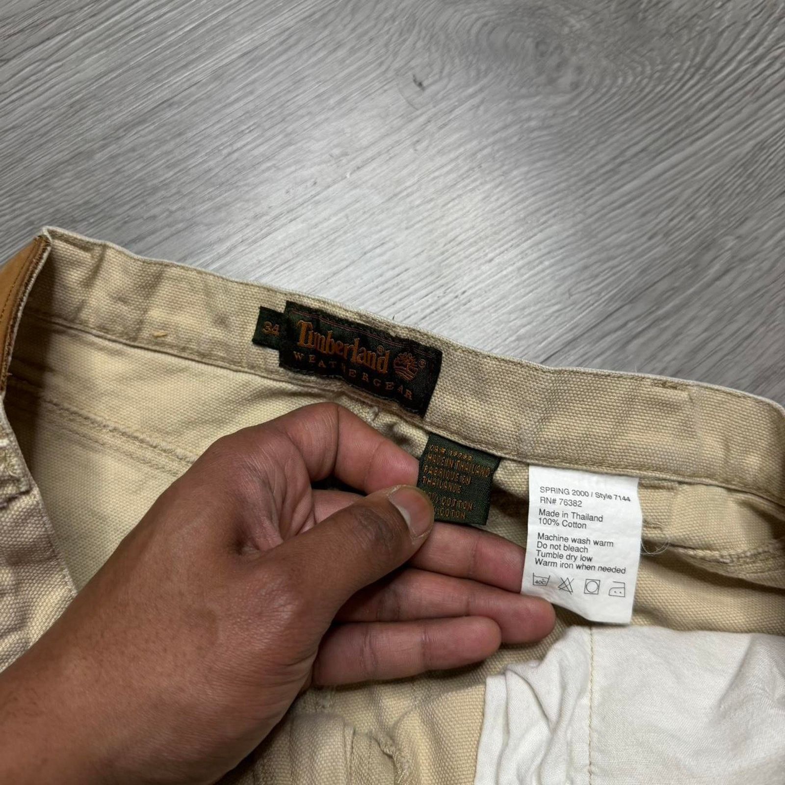 Timberland × Vintage Vintage Y2K Timberland Carpenter Style Work Pants Size 34 Size US 34 / EU 50 - 3 Thumbnail