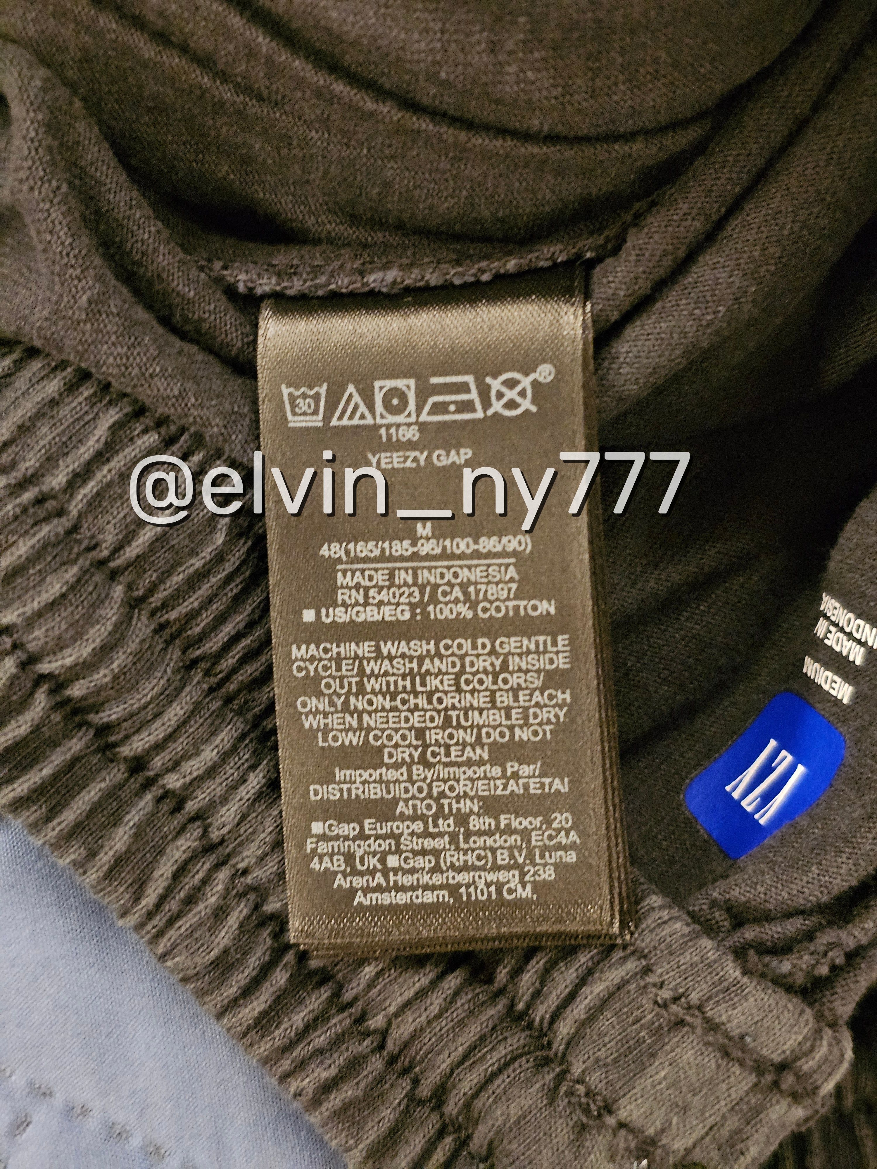 Balenciaga × Gap × Kanye West Yeezy Gap - 56 Fitted Sweatpants Engineered By Balenciaga Size US 32 / EU 48 - 3 Thumbnail