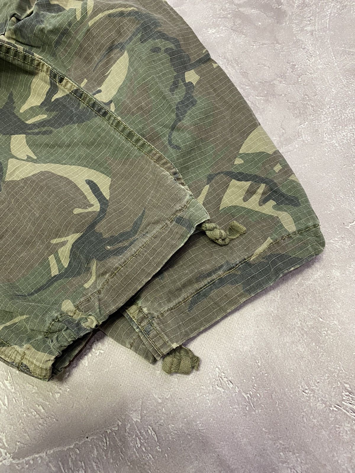 Vintage Hype Vintage Fishbone Cargo Camo Military Pants Bondage Size US 30 / EU 46 - 3 Thumbnail