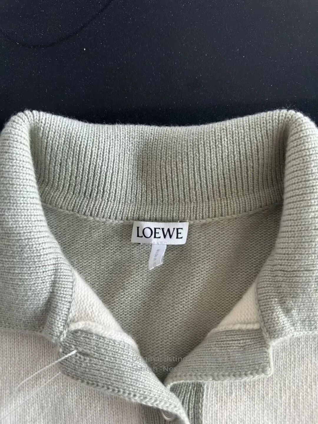 Loewe loewe color-block wool polo shirt. Size US M / EU 48-50 / 2 - 3 Thumbnail
