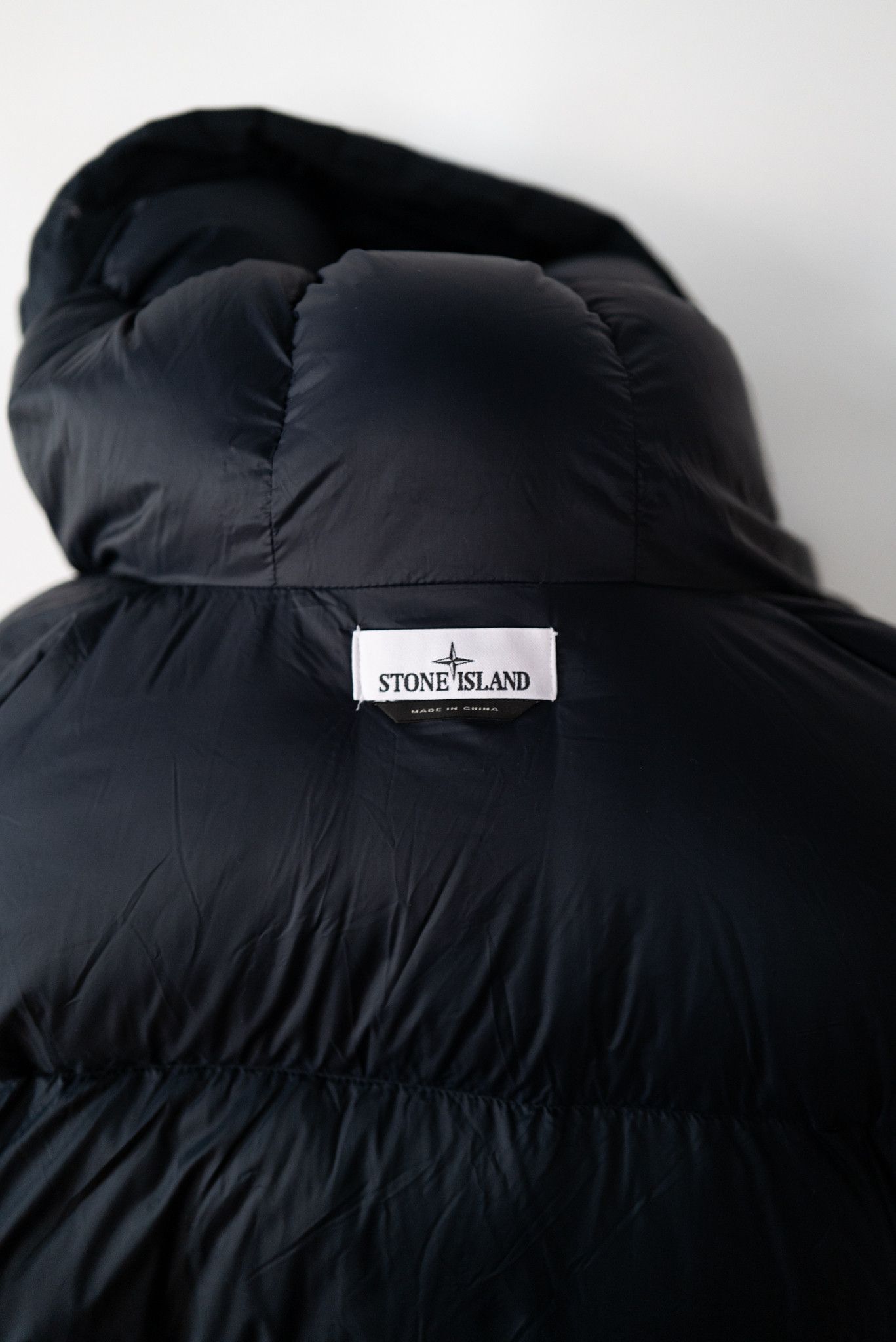 Stone Island Stone Island Marina Rubber Wax Poplin Down Coat Navy SZ. M Size US M / EU 48-50 / 2 - 6 Thumbnail