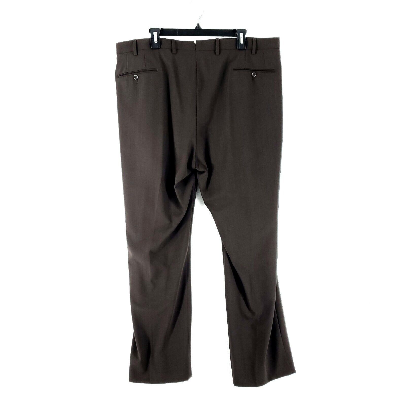 Incotex Incotex Verenzia 1951 Super 120s Wool Pleated Brown Mid Ris Size 42R - 2 Thumbnail