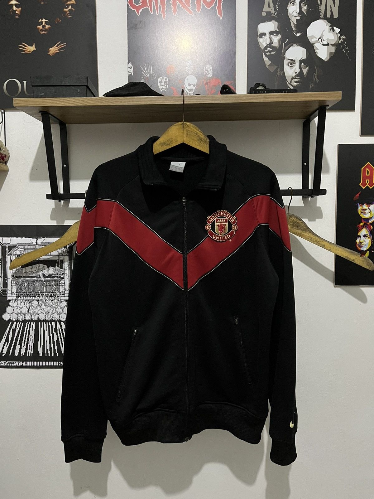 Nike Nike x manchester united 2006/2007 tracktop rare vintage Size US L / EU 52-54 / 3 - 2 Thumbnail