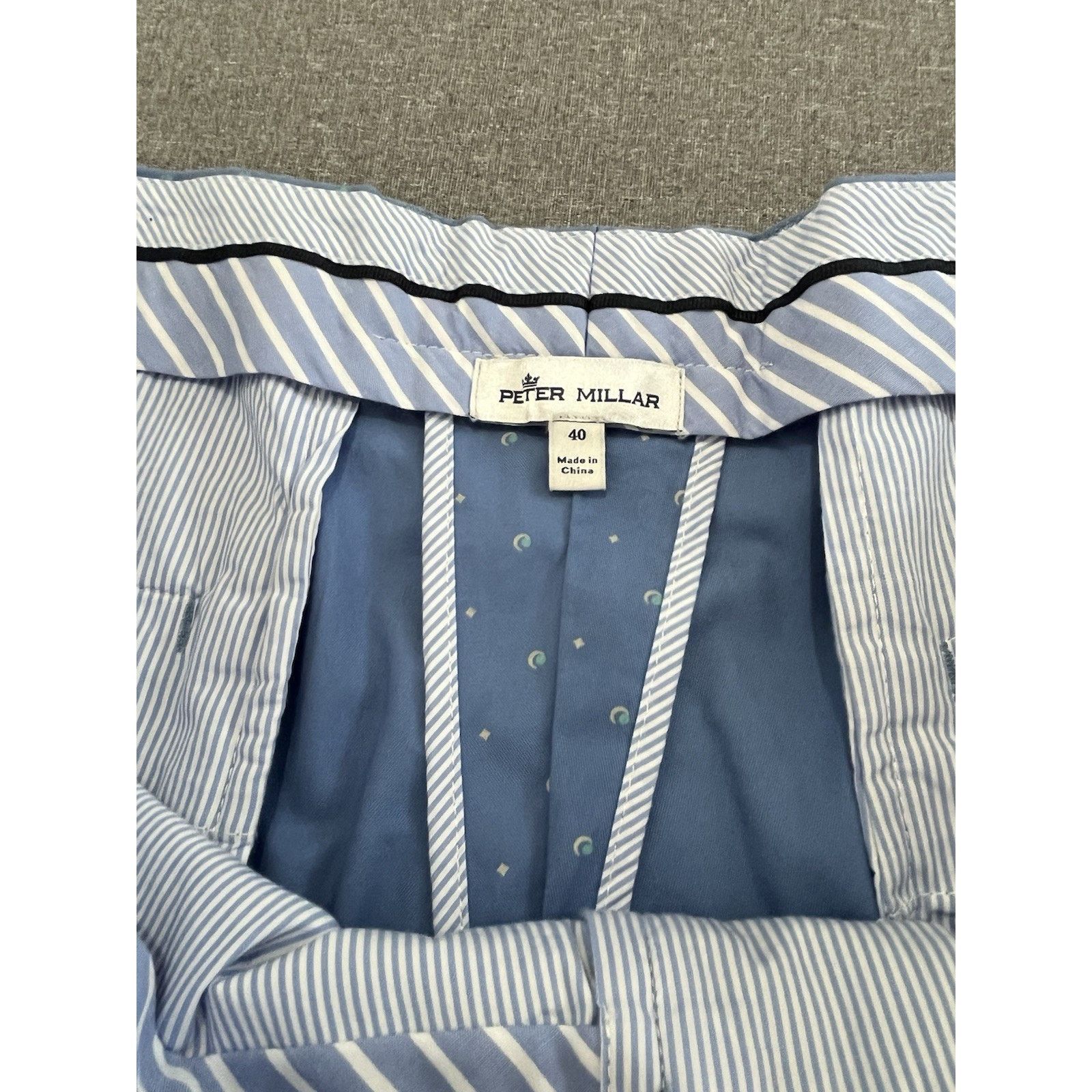 Peter Millar Peter Millar Mens Golf Shorts Size 40 Lake Blue Printed Size US 40 / EU 56 - 5 Thumbnail