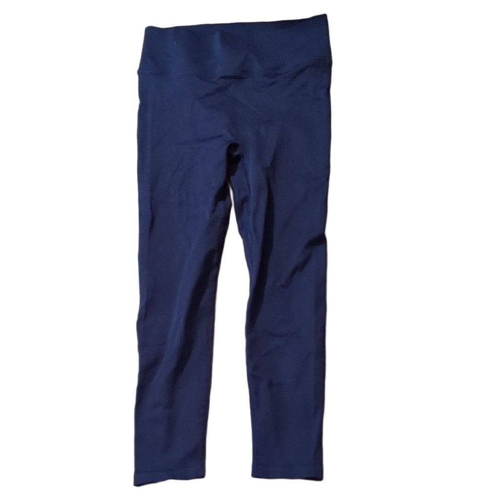 J.Crew J. Crew Active Navy Blue Ribbed Leggings Size Medium Size 30" / US 8 / IT 44 - 2 Thumbnail