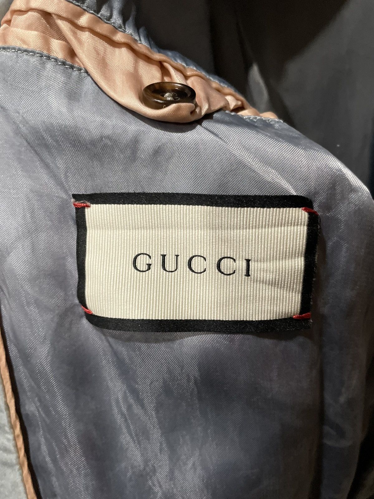 Gucci Gucci L’Aveugle Par Amour Silk Bomber Jacket 450924 Z401E Size US XL / EU 56 / 4 - 11 Thumbnail