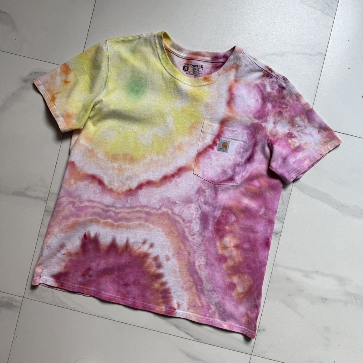 Carhartt Carhartt Tie Dye Pocket Tee Size US M / EU 48-50 / 2 - 3 Thumbnail