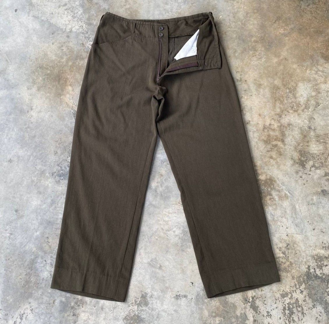Marithe + Francois Girbaud VINTAGE 90S MARITHE FRANCOIS GIRBAUD TROUSER LOOSE PANT Size US 31 - 8 Thumbnail