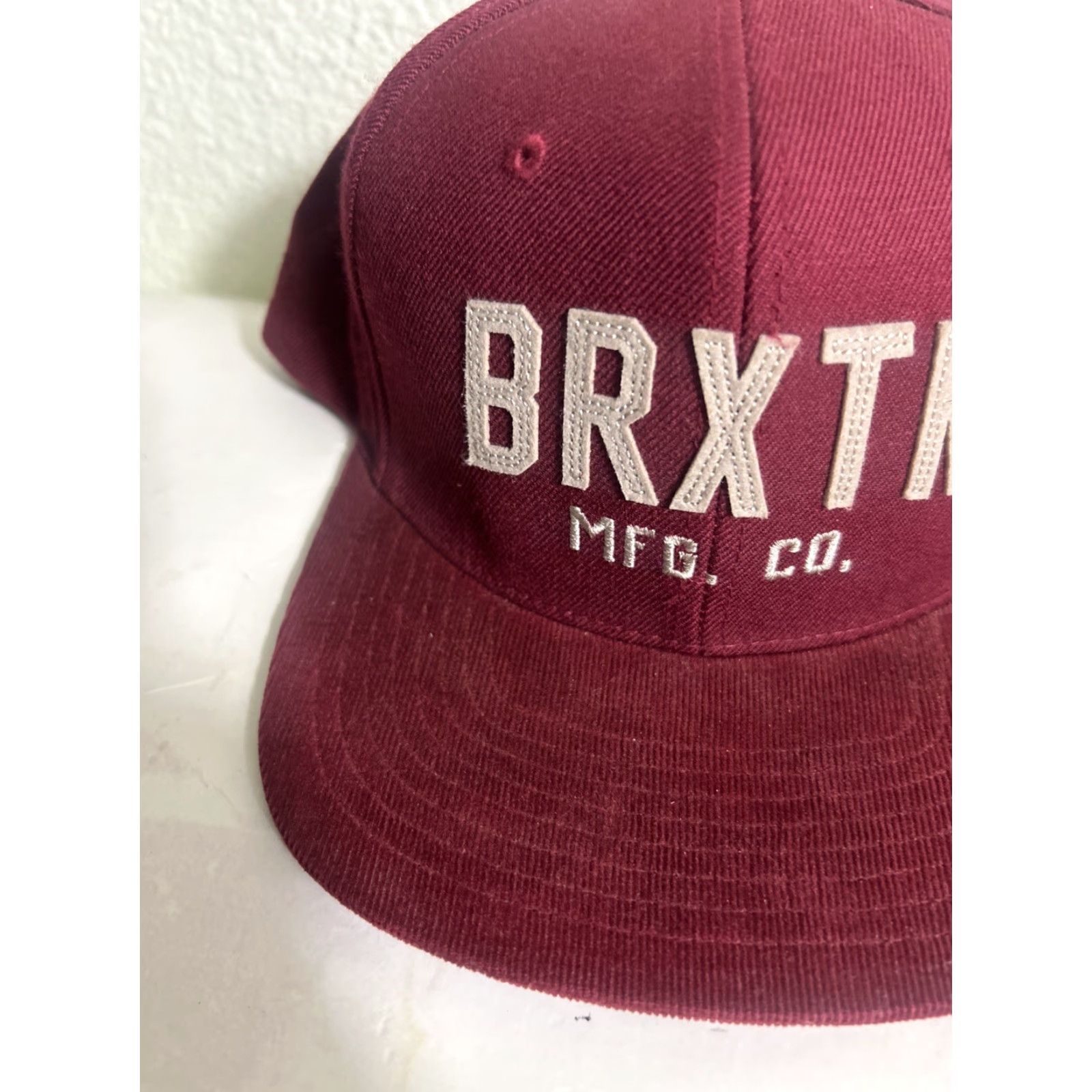 Brixton Brixton SnapBack Hat Maroon Adjustable Size ONE SIZE - 3 Thumbnail