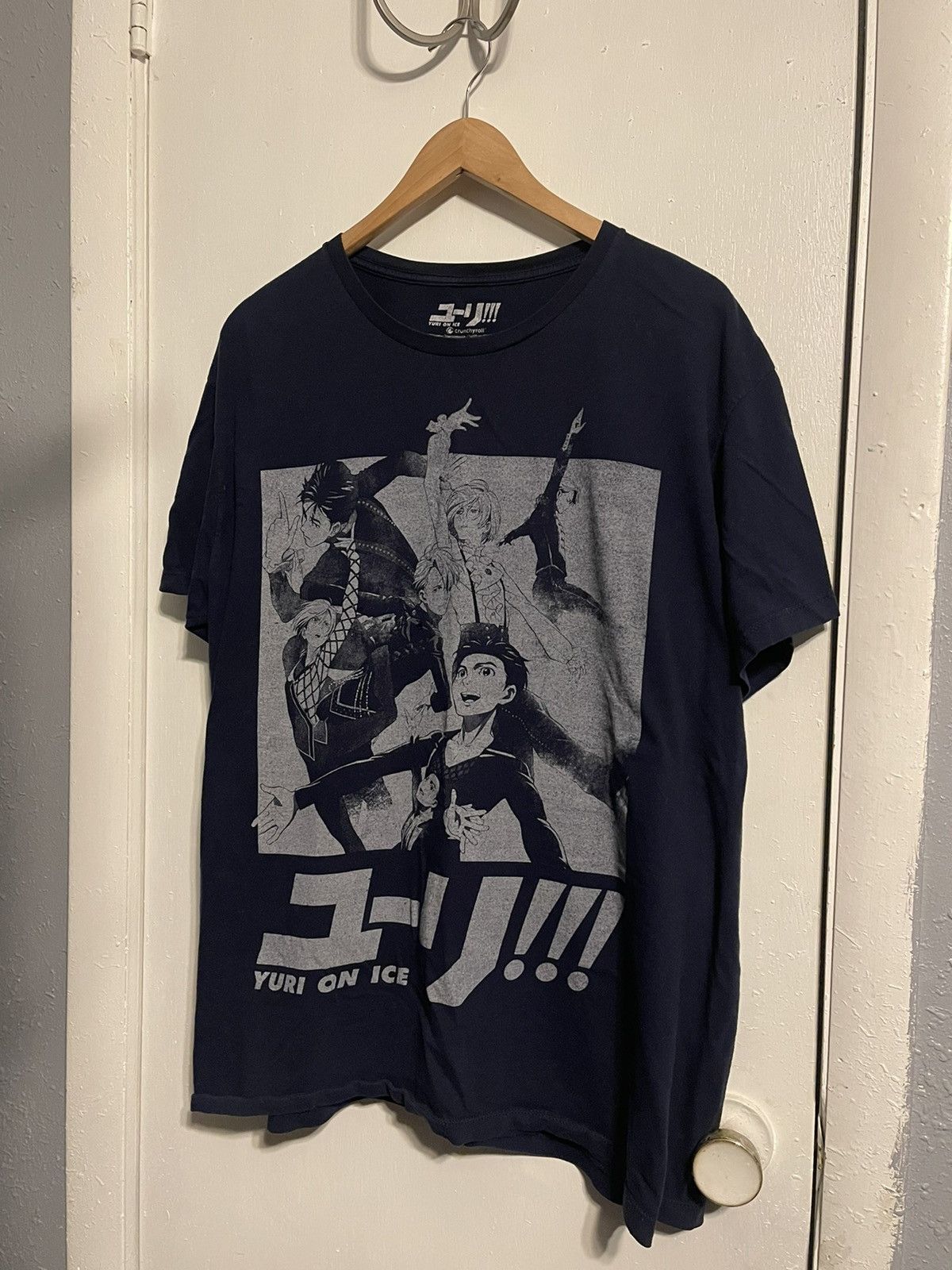 Anime Vintage Yuri On Ice Tee Size US XL / EU 56 / 4 - 1 Thumbnail