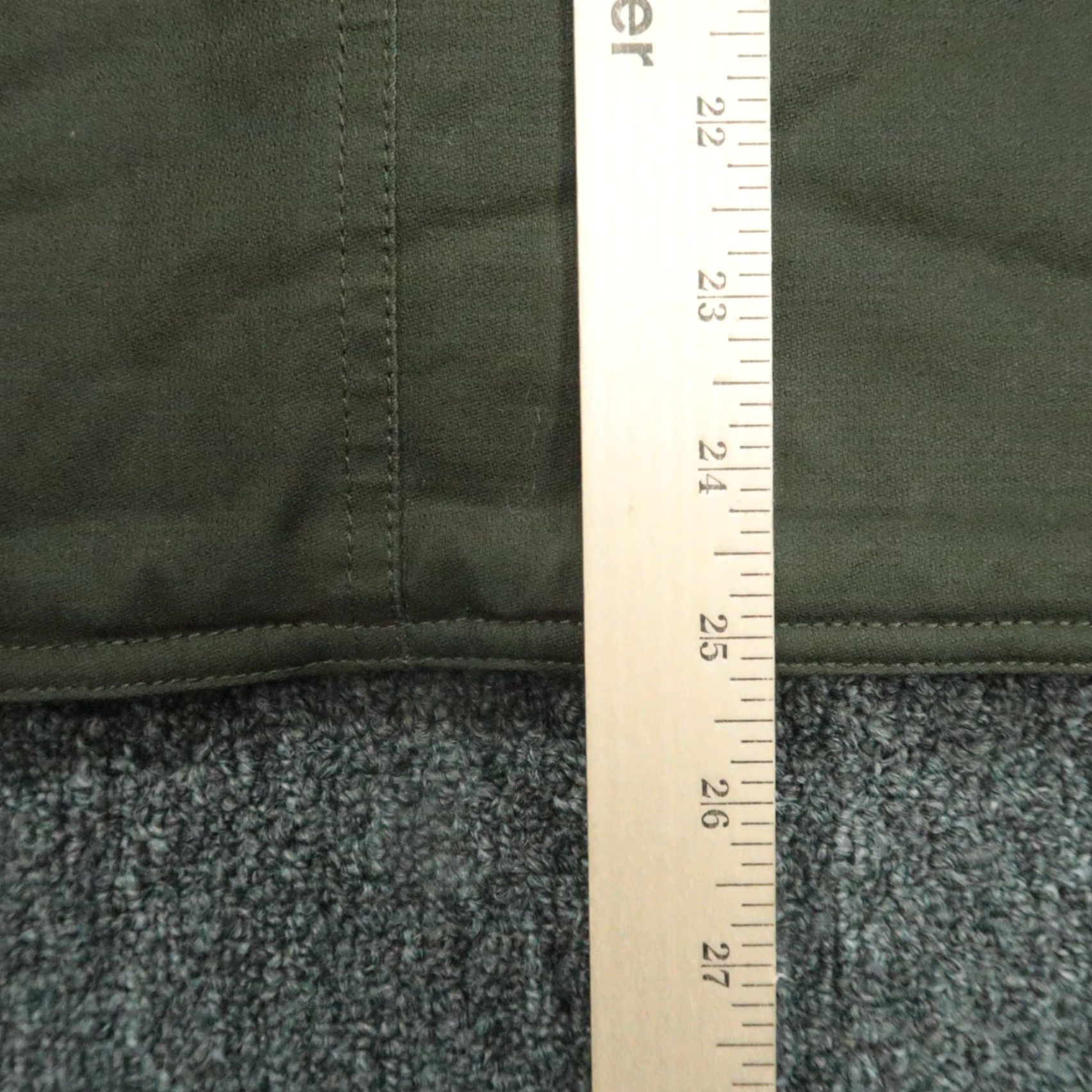 Roark VINTAGE Roark Vest Men M Green Canvas Pocket Lined Sherpa Fleece Waxed Button Pockets Size US M / EU 48-50 / 2 - 7 Thumbnail