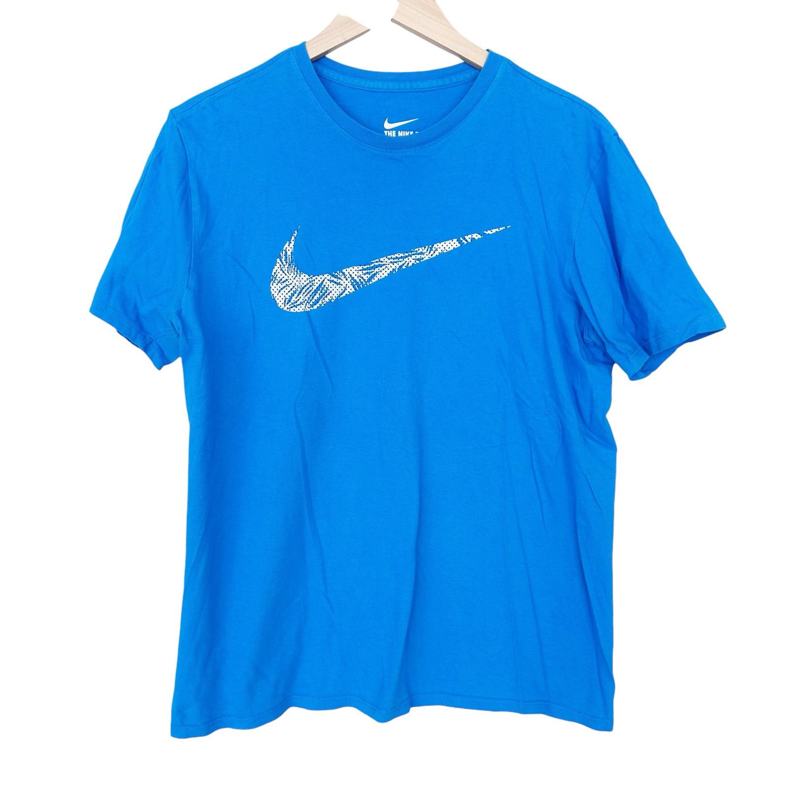 Nike Nike Blue The Nike Tee Short Sleeve Shirt Sz L Size US L / EU 52-54 / 3 - 1 Thumbnail