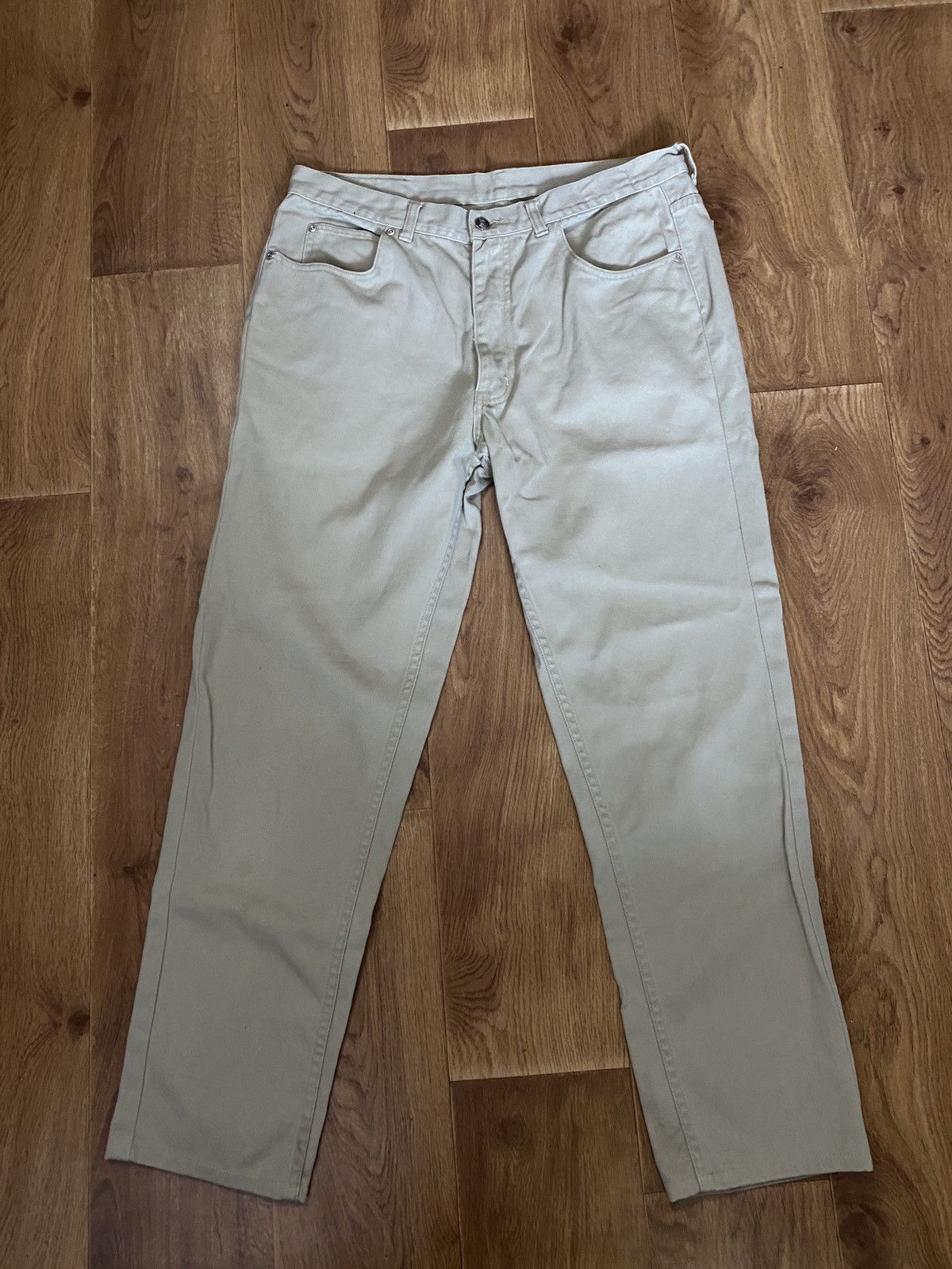 Vintage × Yves Saint Laurent Vintage Denim Pants Yves Saint Laurent YSL Jeans Wear Size US 34 / EU 50 - 3 Thumbnail