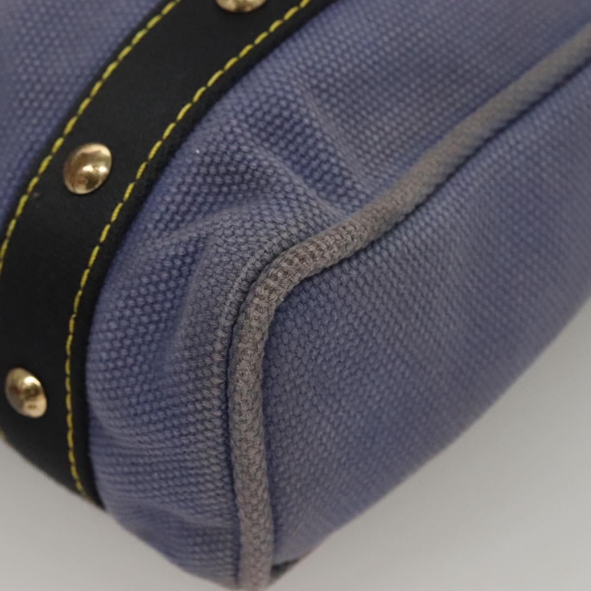 Louis Vuitton LOUIS VUITTON Antigua Cabas MM Tote Bag Blue M40087 Size ONE SIZE - 16 Thumbnail
