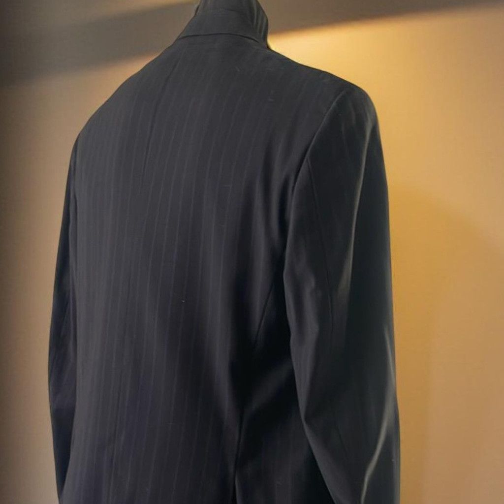 Calvin Klein Calvin Klein Men's Black Suit 44L 36/36 Custom tailored Size 40L - 8 Thumbnail