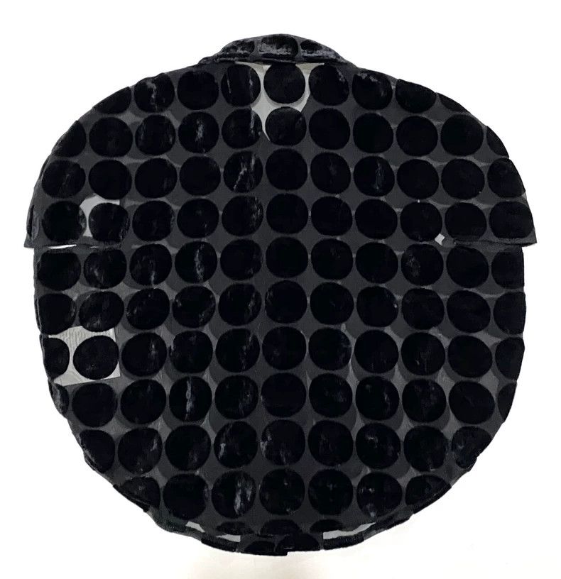 Comme des Garcons Comme Des Garcons Round flocked polka-dot mesh shirt Size S / US 4 / IT 40 - 2 Thumbnail