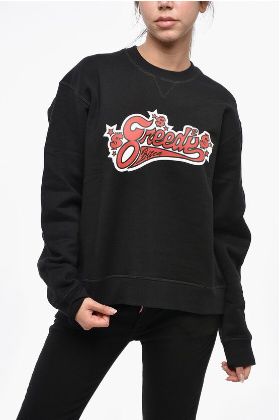 Fleeced Cotton COOL FIT Crew-neck Sweatshirt