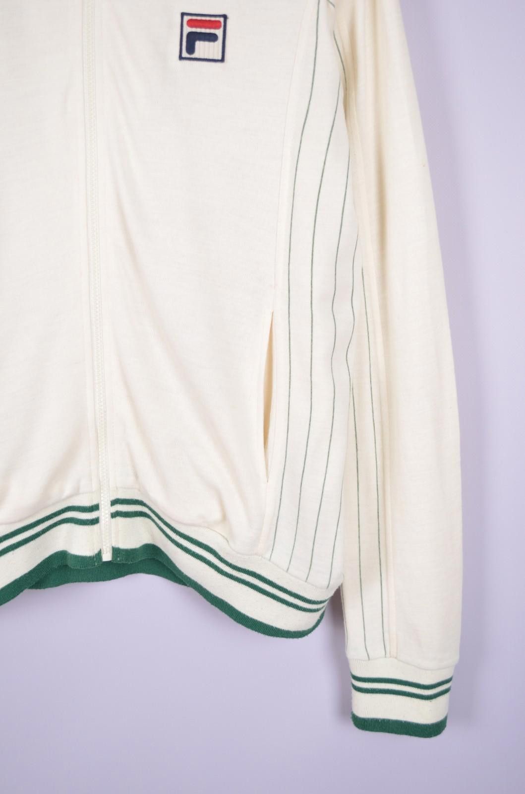 Fila Fila White Line Retro Zip-Up Track Jacket Wool Blend Size L Size US L / EU 52-54 / 3 - 4 Thumbnail