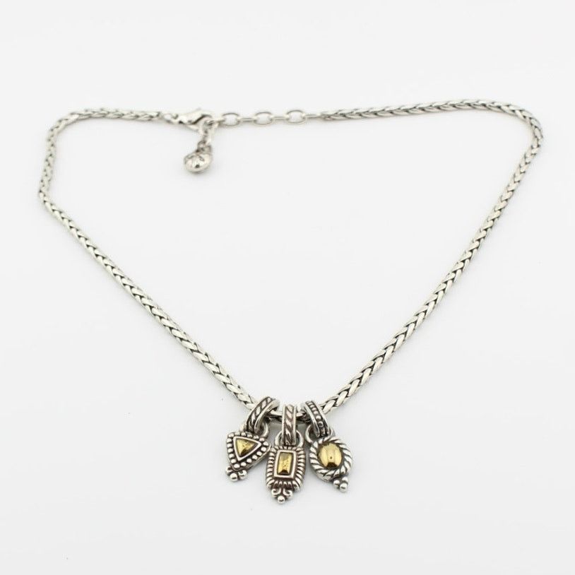 Brighton Brighton Silver Tone Charm Necklace Mixed Metal Southwest Size ONE SIZE - 4 Thumbnail