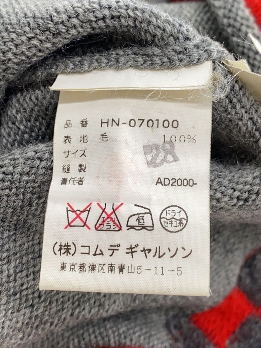 Comme des Garcons × Comme des Garcons Homme Stitch Pattern Wool Knit Sweater Size US M / EU 48-50 / 2 - 6 Thumbnail
