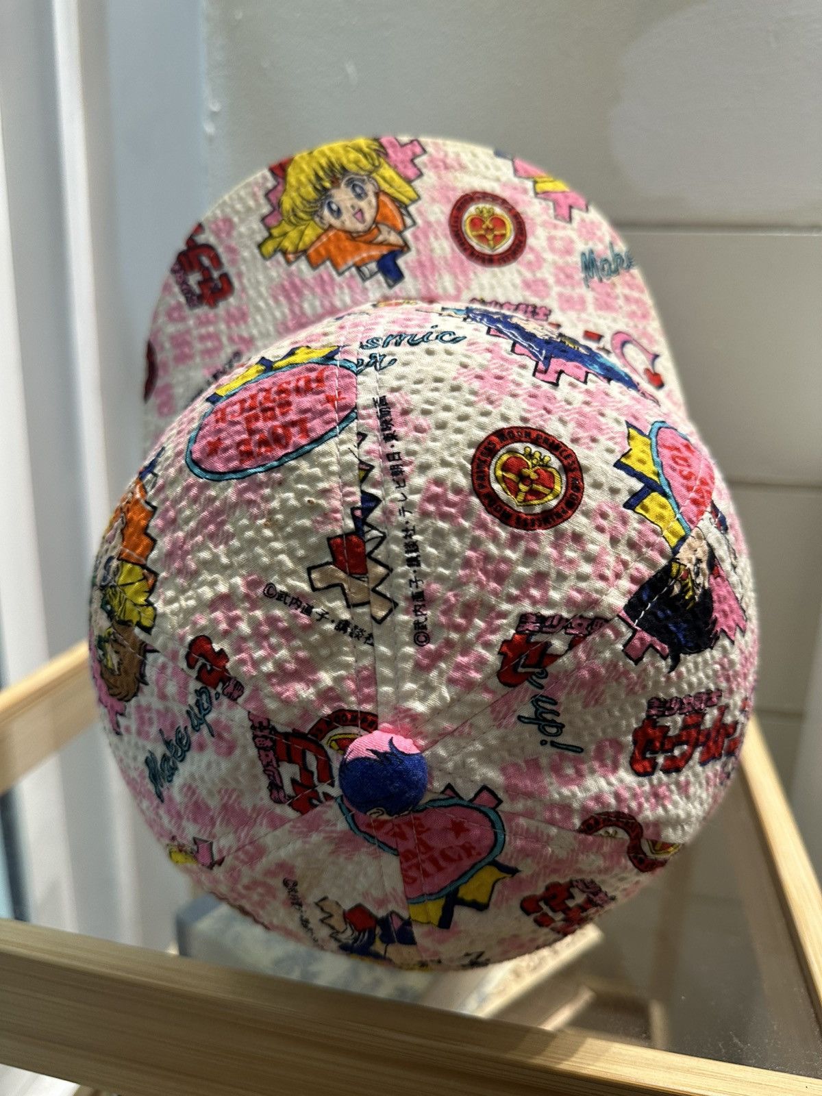 Anime Vintage 1980 Sailor Moon Short Brim Hats Made in Japan Size ONE SIZE - 7 Thumbnail