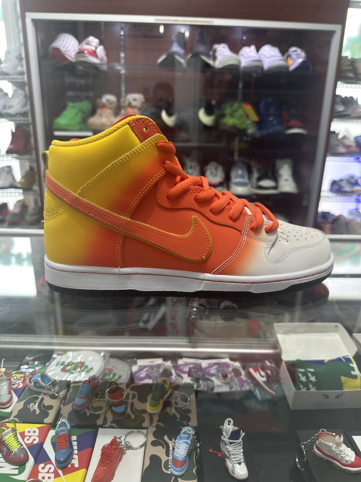 Nike Nike SB Dunk High “Sweet Tooth Candy Corn” Size 10 Ds Size US 10 / EU 43 - 1 Thumbnail