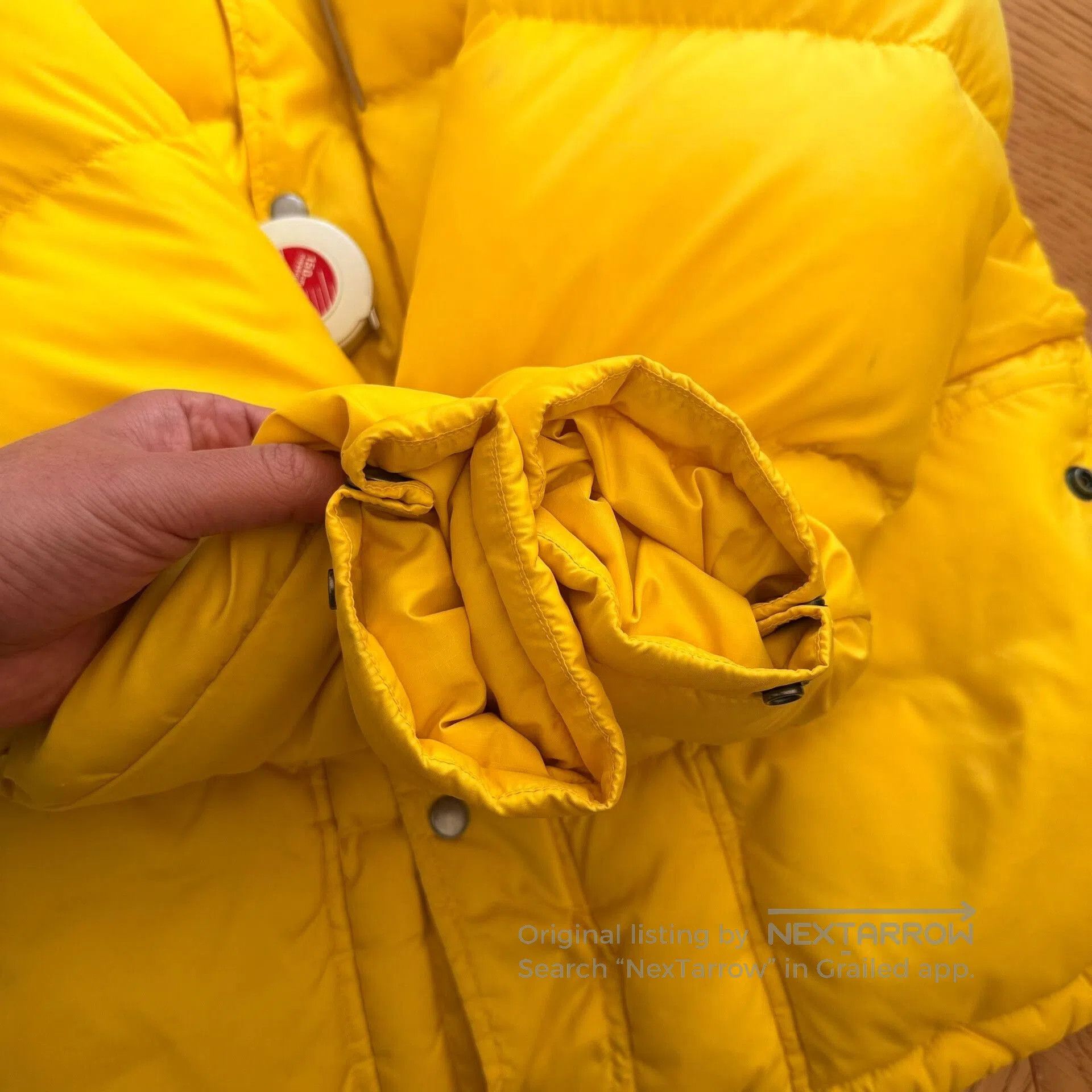Rugby Ralph Lauren Yellow Hooded Puffer Jacket RL Rugby. Size US S / EU 44-46 / 1 - 8 Thumbnail