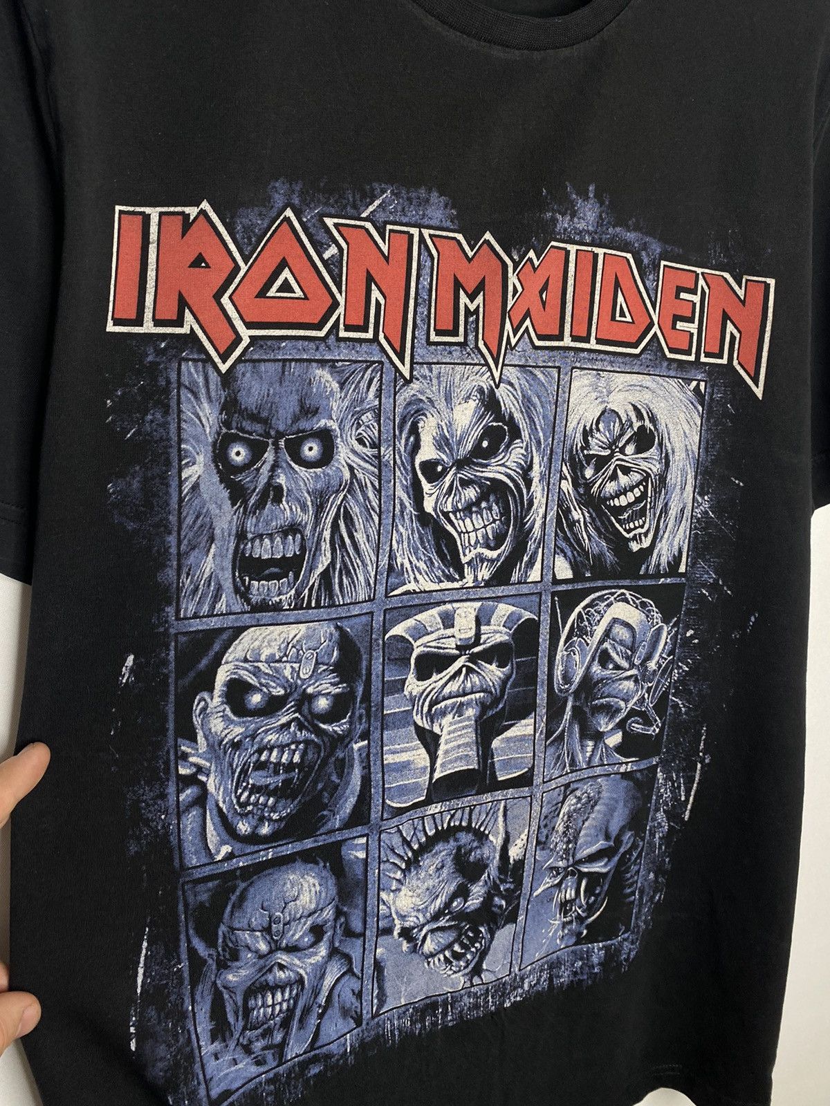 Vintage 🎶 Men’s T-Shirt Iron Maiden The Number Of The Beast Tee Size US XL / EU 56 / 4 - 4 Thumbnail