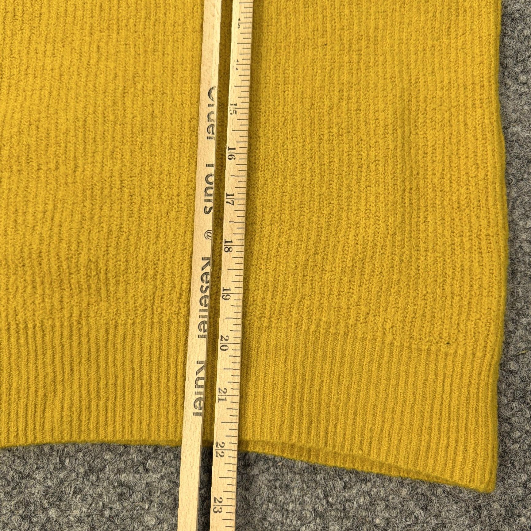 Anthropologie Anthropologie Sweater Womens PL Yellow Moth Wool Alpaca Mock Neck Pullover Knit Size L / US 10 / IT 46 - 7 Thumbnail