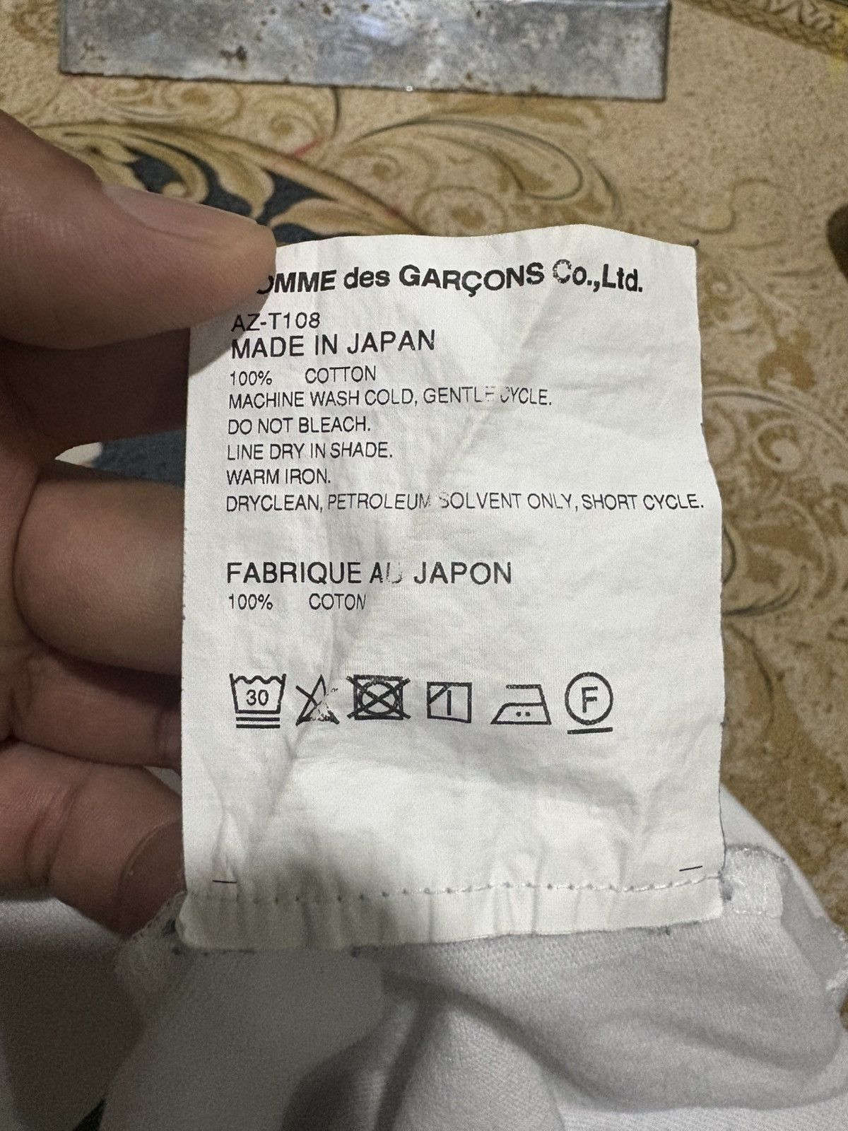 CDG by Comme des Garcons CDG X PLAY TSHIRT small LOGO Size US S / EU 44-46 / 1 - 5 Thumbnail