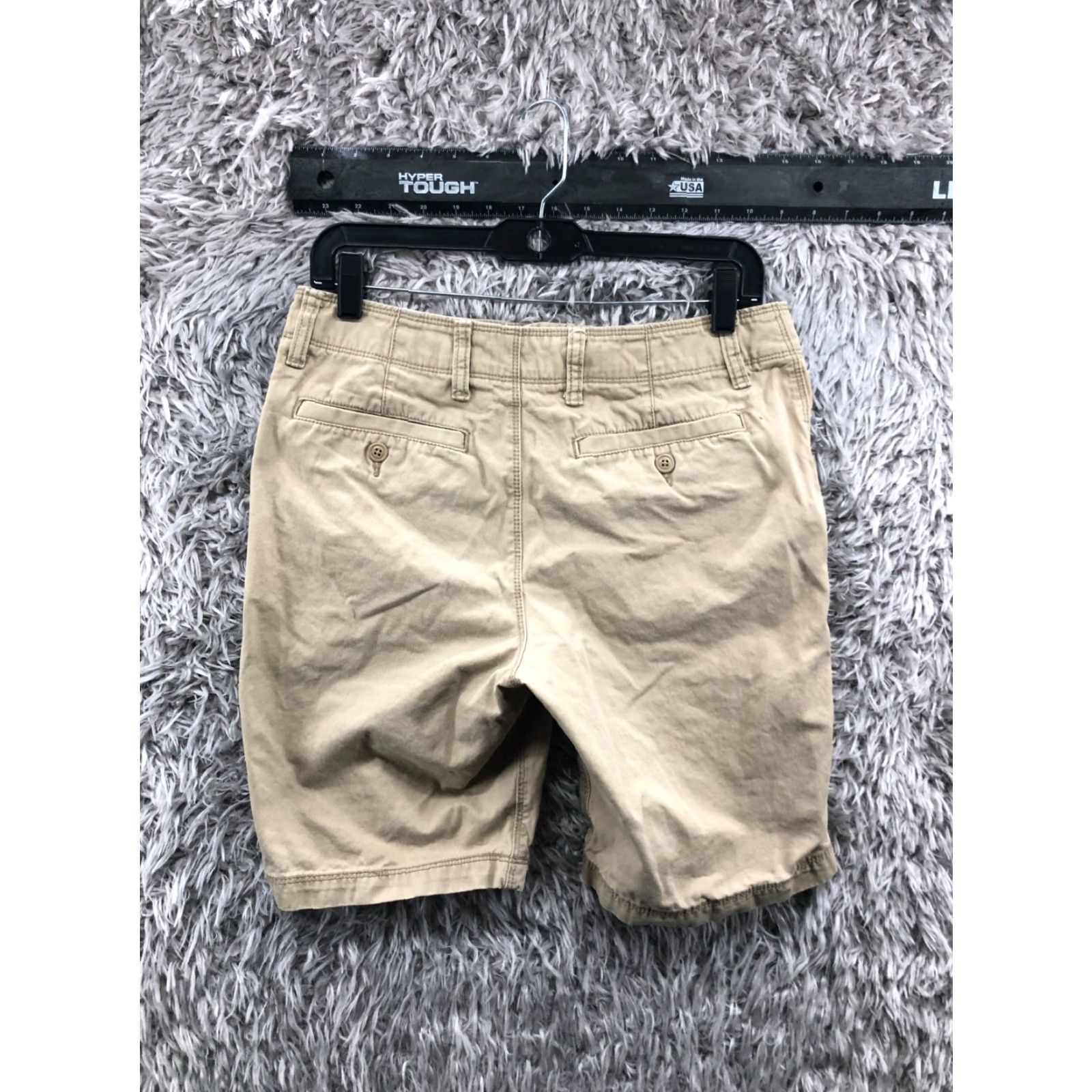 Old Navy Old Navy Chino Shorts Mens Size 29 Mid Rise Medium Wash Beige Size US 29 - 4 Thumbnail