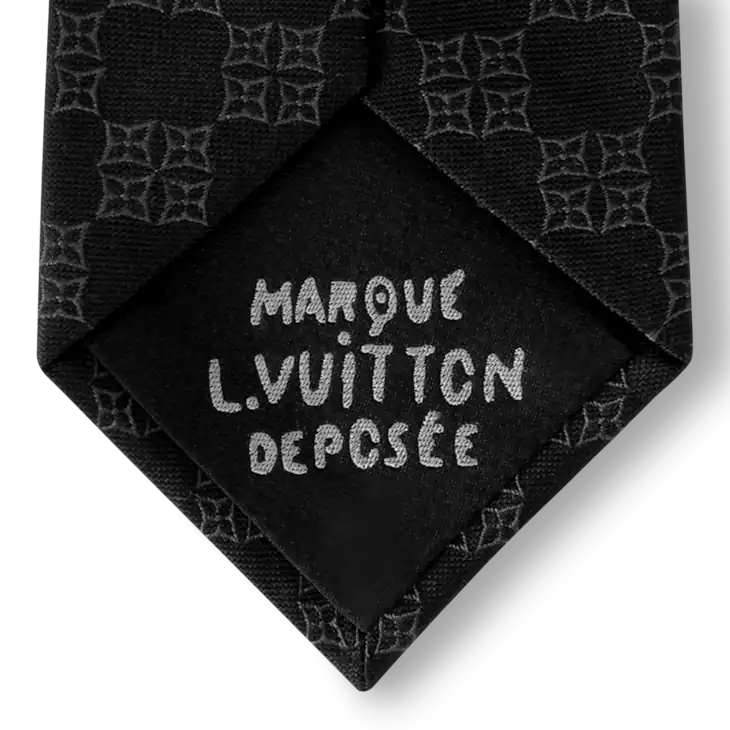 Louis Vuitton Flower Checks Tie Size ONE SIZE - 4 Thumbnail