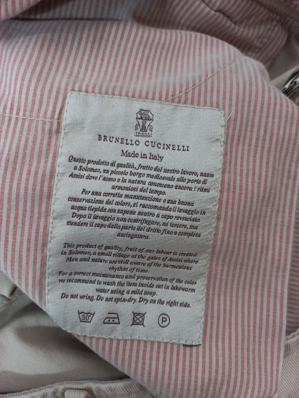 Brunello Cucinelli Rare Brunello Cucinelli Cotton Itali Pants Size 30" / US 8 / IT 44 - 5 Thumbnail