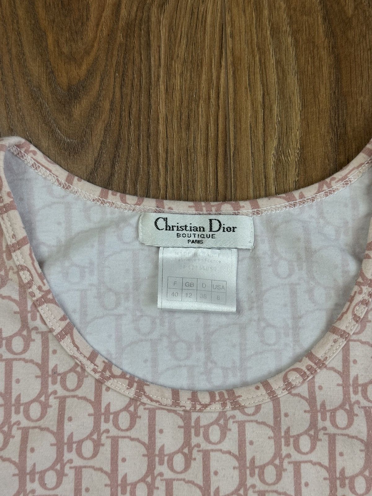 Dior Vintage Christian Dior 2000s tank top original luxury item Size S / US 4 / IT 40 - 2 Thumbnail