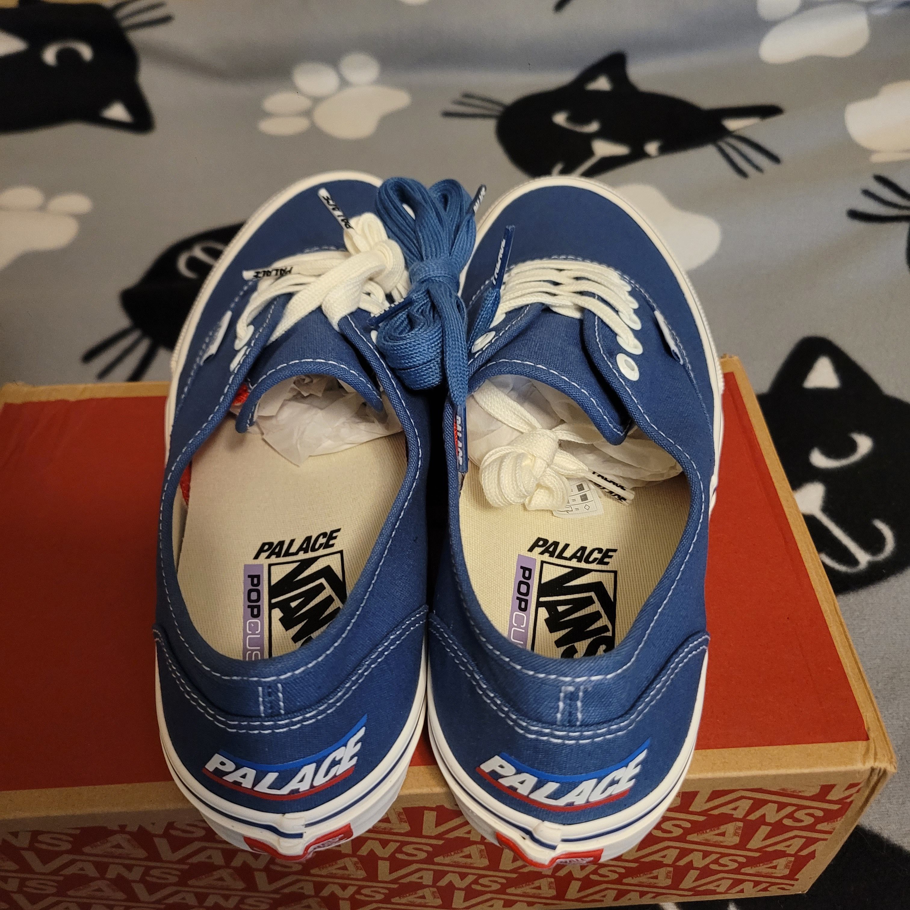 Palace × Vans Skate authentic C Size US 10.5 / EU 43-44 - 7 Thumbnail