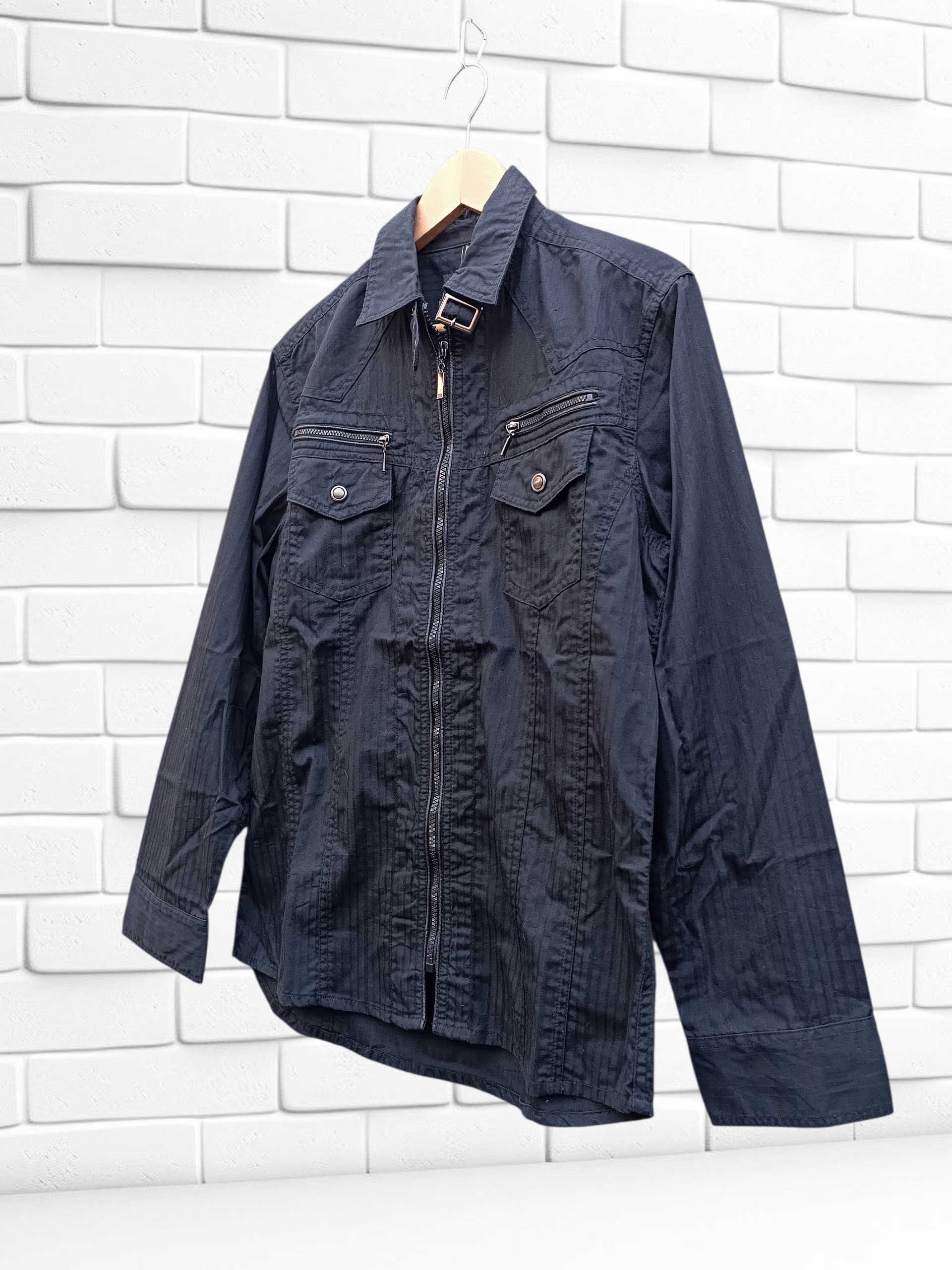 Japanese Brand Japanese Punk Bondage Shirt If Six Was Nine LGB Vkei Style Size US M / EU 48-50 / 2 - 2 Thumbnail