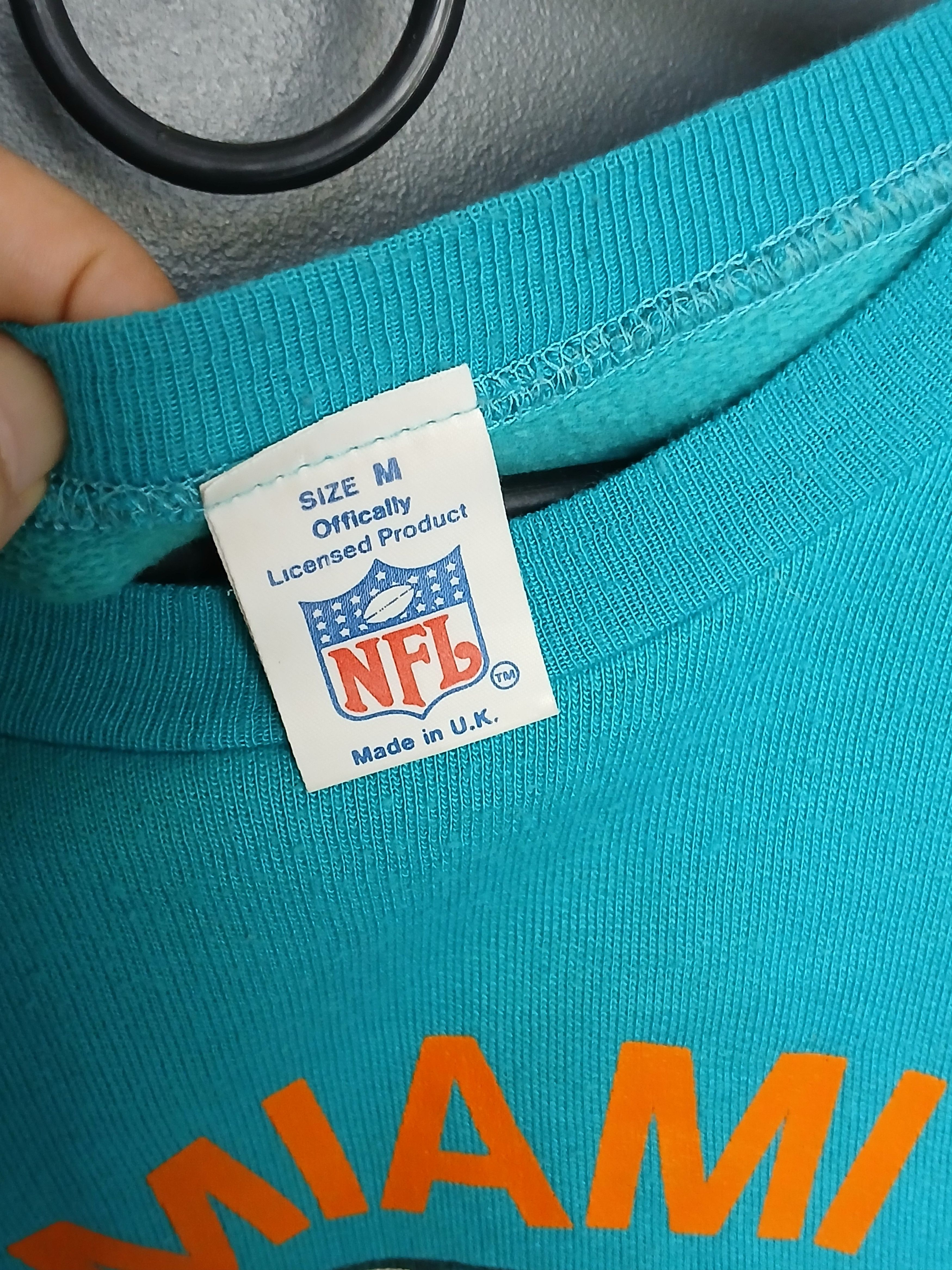 NFL × Vintage Vintage NFL Miami Dolphins Sweatshirt Size US M / EU 48-50 / 2 - 10 Thumbnail