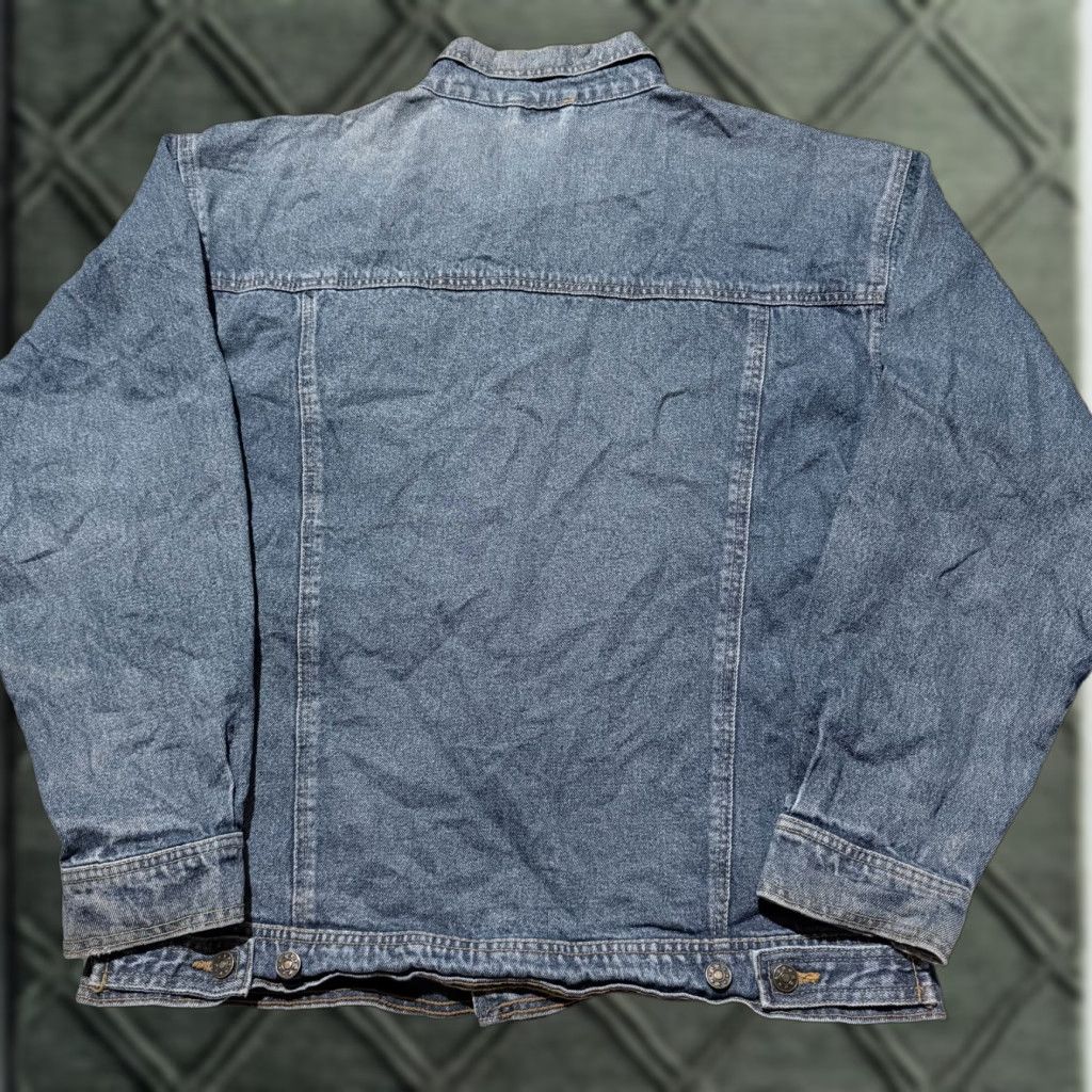Vintage VINTAGE Trump Marina Hotel Casino Trucker Jacket Men Blue Denim Retro Y2K Large Size US L / EU 52-54 / 3 - 1 Thumbnail