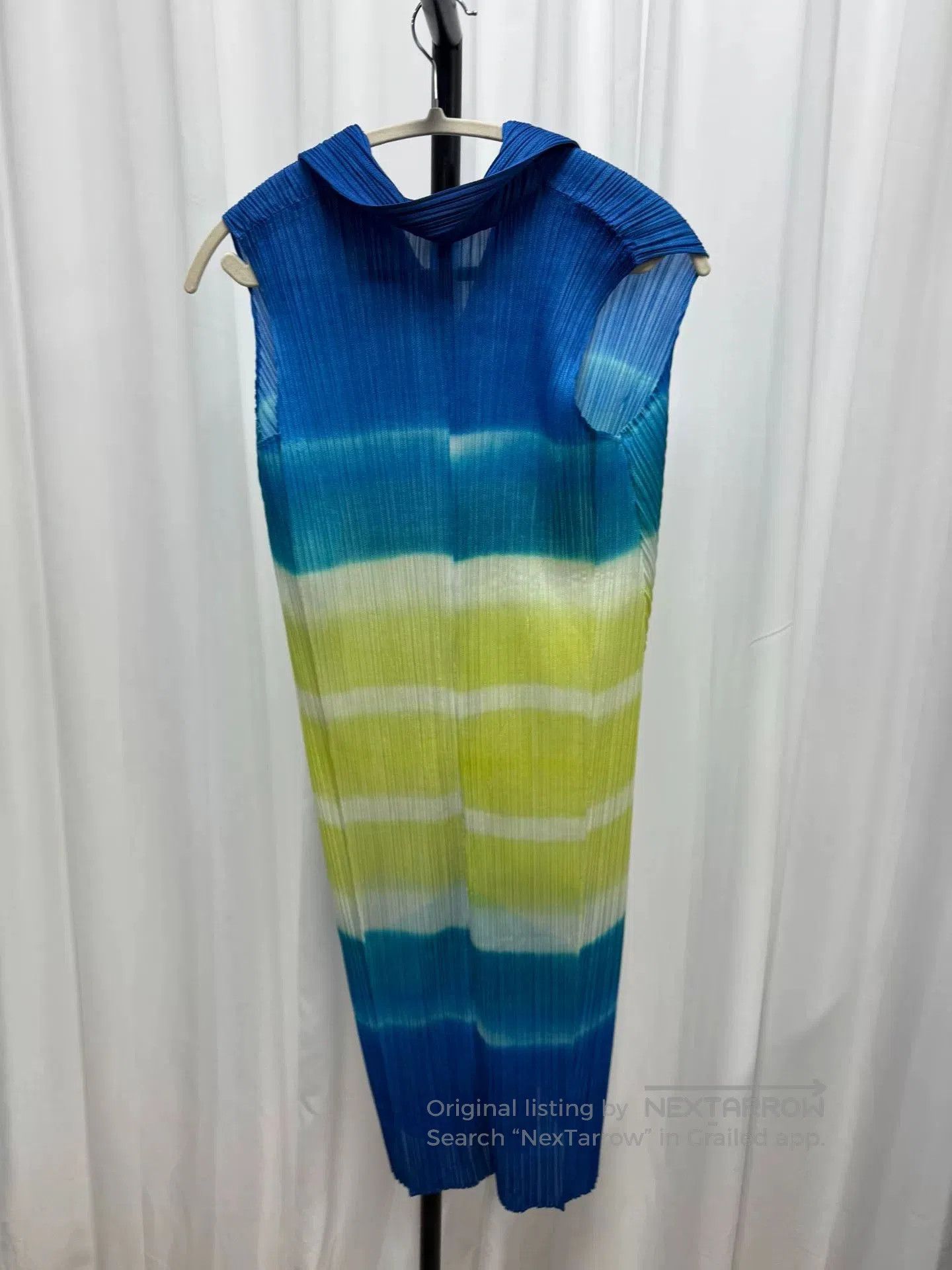 Pleats Please Issey Miyake Issey Miyake Pleats Please Color-Block Dress. Size M / US 6-8 / IT 42-44 - 4 Thumbnail