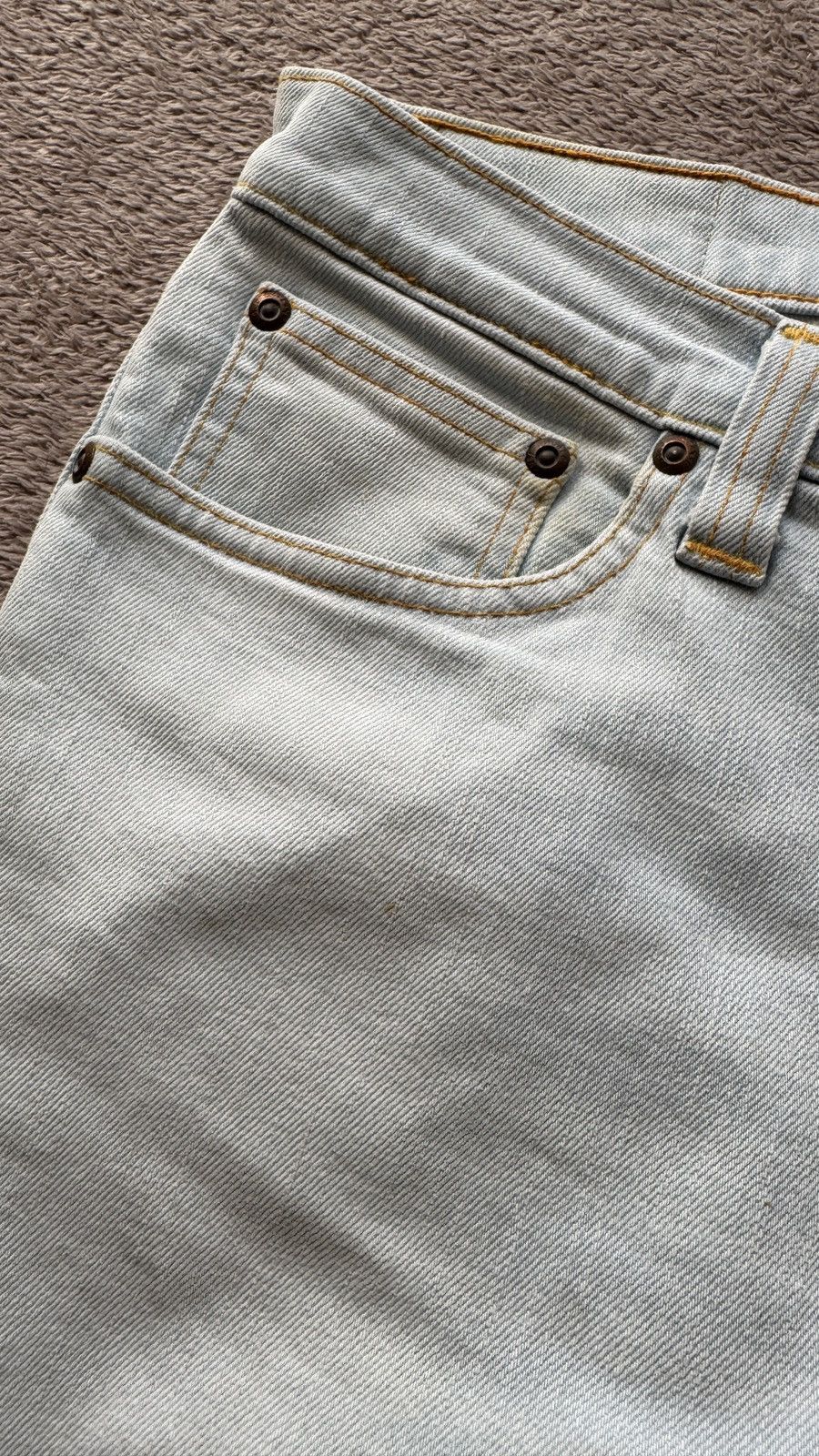 Nudie Jeans Nudie Vintage Organic Japan Denim Pants Jeans Size US 32 / EU 48 - 7 Thumbnail