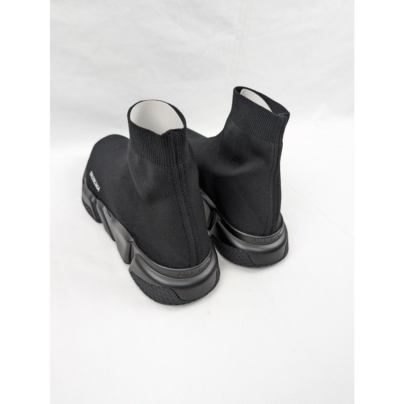 Balenciaga o1rshd1 Q:2 / New Rec.Knit Speed LT Sneakers in Black Size US 13 / EU 46 - 17 Thumbnail
