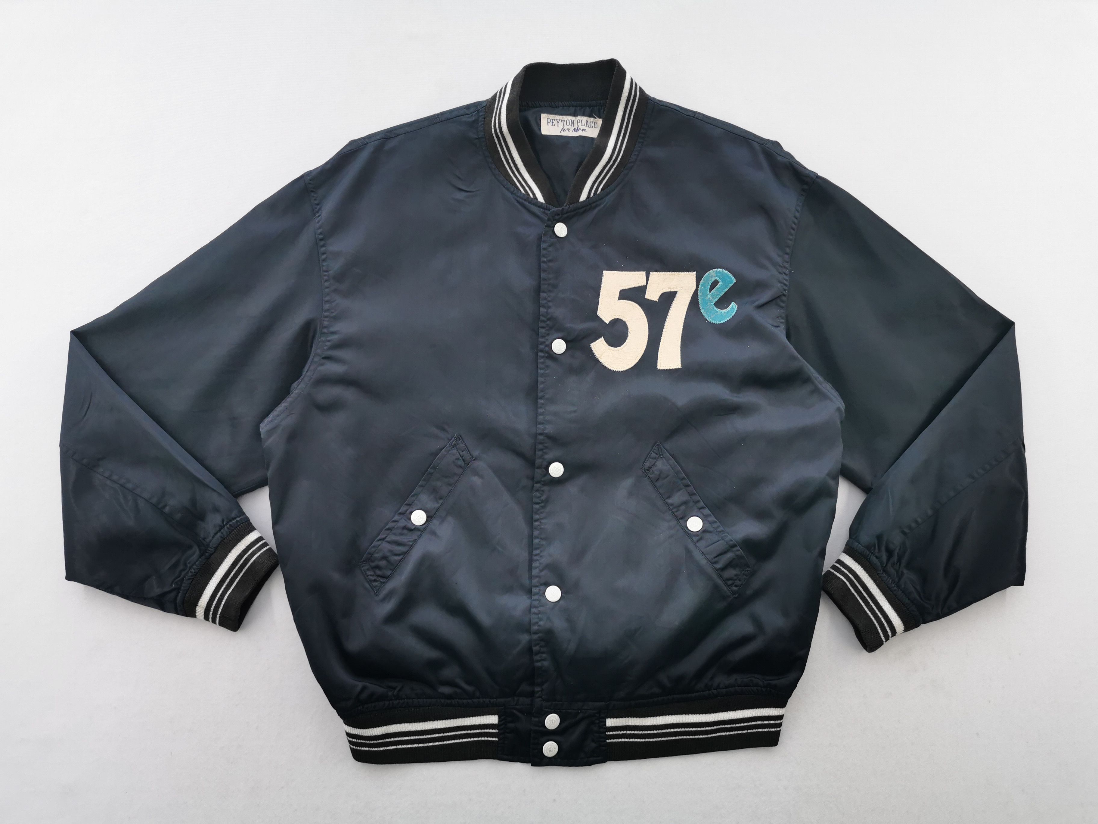 PPFM Vintage 90's PPFM 57e Varsity Nylon Jacket Size M Size US M / EU 48-50 / 2 - 3 Thumbnail